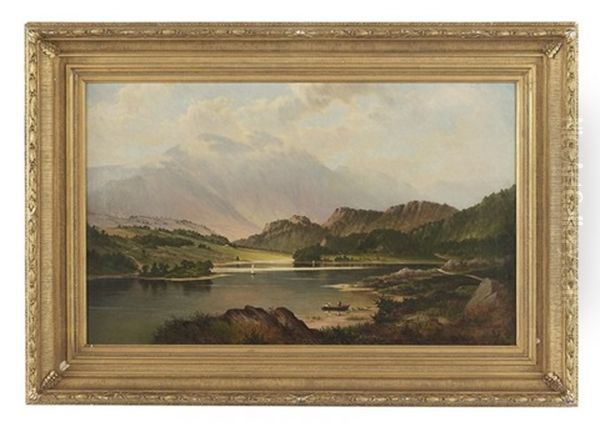 Loch Achray With A View Of Ben Venue, Scotland - view 1