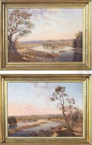 Scenic View Of The Susquehanna River Area by Frederick Debourg Richards