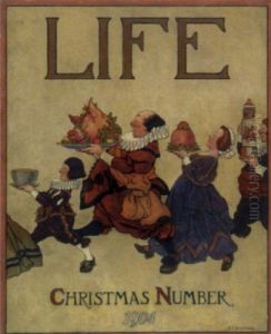 Life Magazine Cover, Christmas 1904 by Frederick Thompson Richards