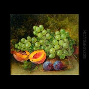 Still Life With Fruit by Thomas Addison Richards