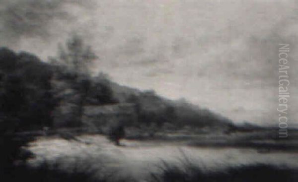 Figures By A River - view 1