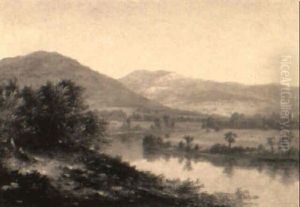 Puzzle Mountain On The Anascoggin (sic), Bethel, Maine