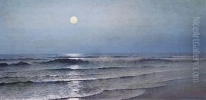 Moon Over The Waves by William Trost Richards