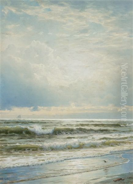 Luminist Coastal Scene - view 1