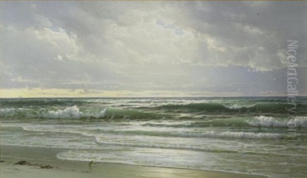 Gentle Surf, New Jersey Coast - view 1