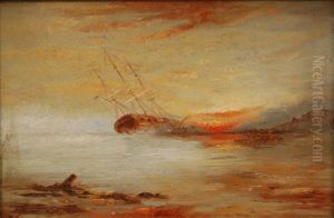 Sinking Ship by William Trost Richards
