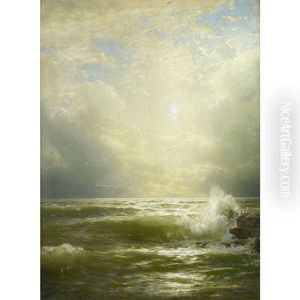 Sunlit Wave by William Trost Richards