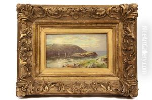 The Harbor At Monhegan, Maine by William Trost Richards