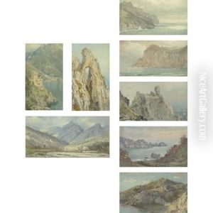 Coastal Views (various Sizes; 8 Works) by William Trost Richards