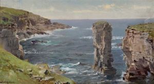 British Coastal Scene by William Trost Richards