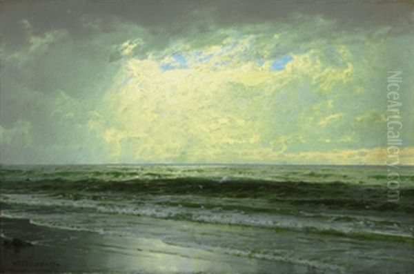 Breaking Sunlight Along The Coast - view 1