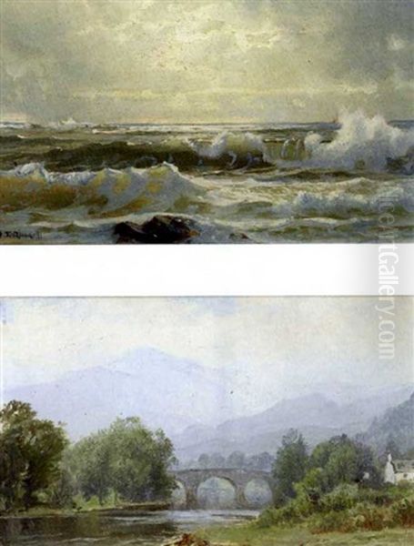 A Seascape In Callender, Scotland - view 1