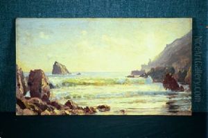 Breaking Waves On The Coast by William Trost Richards