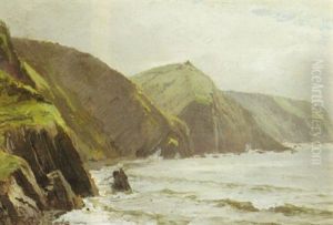 Clovelly, Devon by William Trost Richards