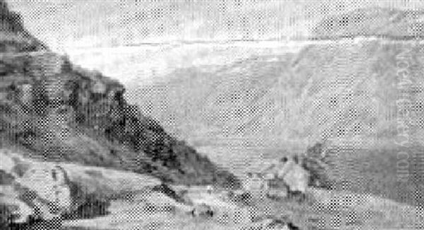 Landscape With Cottage - view 1