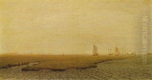Ships In The Inlet, Atlantic City