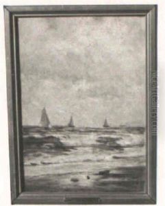 Ships At Sea by William Trost Richards