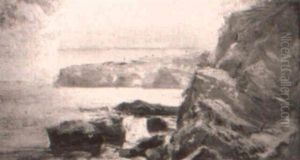 Conanticut Island R.i. by William Trost Richards