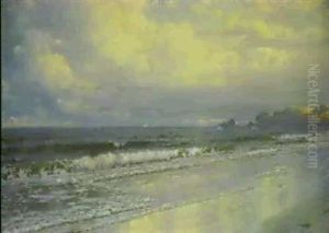 Second Beach,newport by William Trost Richards