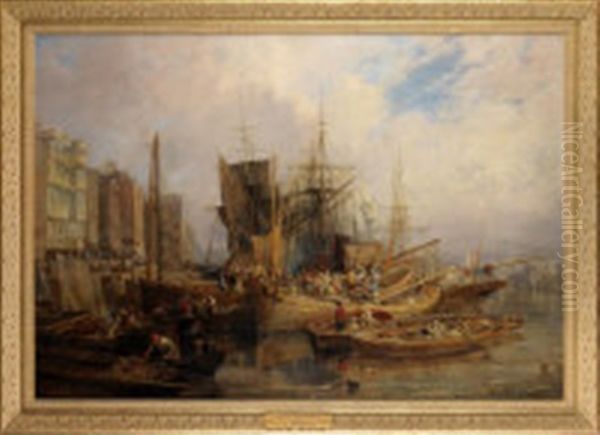 Fish Boats At Newcastle Quay - view 1