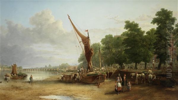 The Thames At Chelsea Reach - view 1