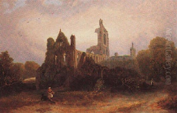 Melrose Abbey - view 1