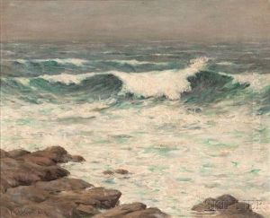 Breaking Wave, Isles Of Shoals by Francis Henry Richardson