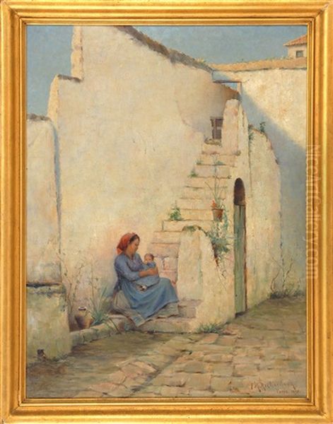 Corner In A Spanish Patio - view 1