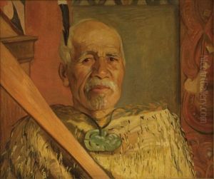 Portrait Of Paratene Ngata by Harry Linley Richardson