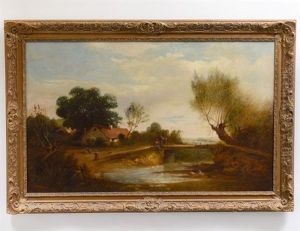 Landscape With Figures by John Isaac Richardson