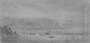 Cornwall Scene by John Isaac Richardson