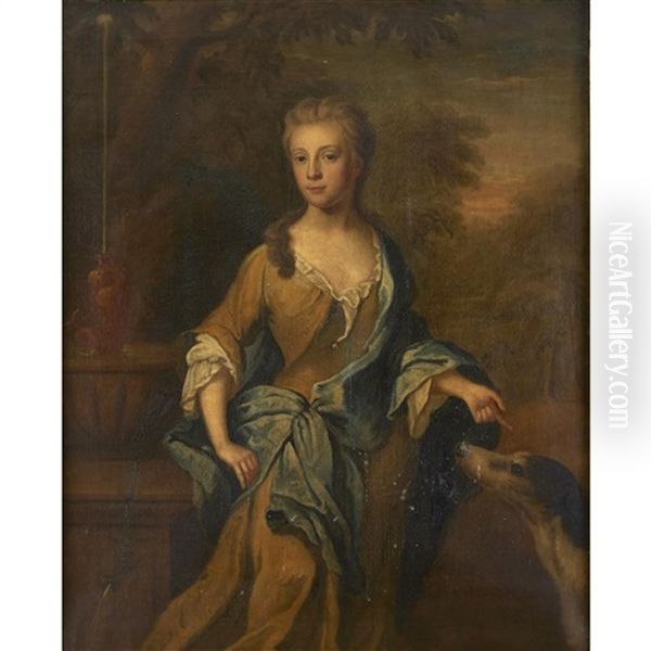 Portrait Of A Lady, Three-quarter Length, Said To Be Elizabeth D'avenant - view 1