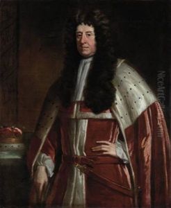 Portrait Or Thomas Tufton, Sixth Earl Of Thanet (1644-1729)