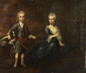 Portrait Of The Children Of Col. William Congreve Of Highgate Portrait Of The Children Of Col. William Congreve Of Highgate