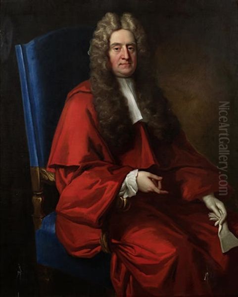 Portrait Of Sir Joseph Jekyll Seated, Dressed As A Sergeant At Law - view 1