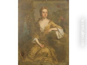 A Portrait Of A Lady, Said To Be Lady Daines A Portrait Of A Lady, Said To Be Lady Daines