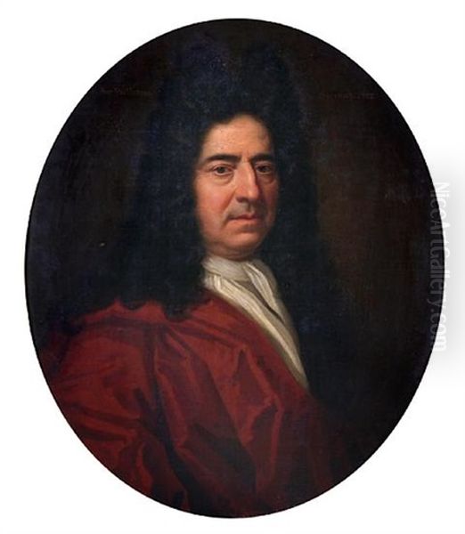 Portrait Of Sir William Stevens In A Red Wrap - view 1