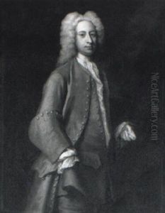 Portrait Of A Gentleman In Maroon Coat Portrait Of A Gentleman In Maroon Coat