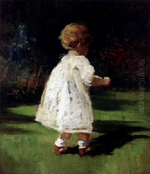 Child In The Garden - view 1
