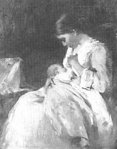 Mother And Child by Mary Curtis Richardson