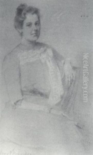Portrait Of A Lady, Seated - view 1