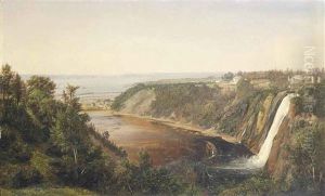 Montmorency. 17/7 57 by Ferdinand Richardt