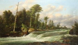 Rapids In Yosemite by Ferdinand Richardt