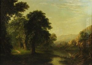 Landscape Near Harpers Ferry, Virginia by Ferdinand Richardt