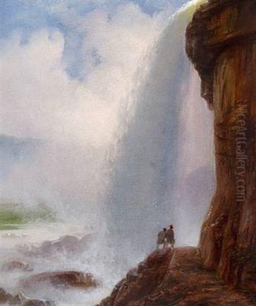 Cave Of The Winds Beneath Niagara Falls - view 1