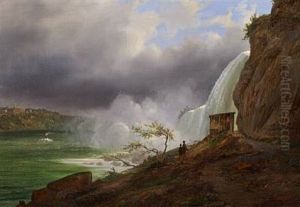 Dark Clouds Over Niagara Falls