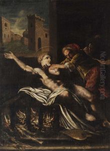 Martirio Di San Lorenzo by Jacopo Borboni