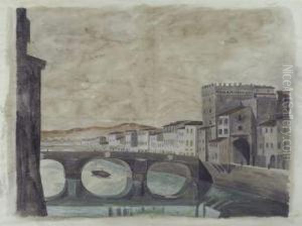 Ponte A Santa Trinita E Arco Demolito - view 1