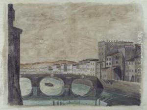 Ponte A Santa Trinita E Arco Demolito