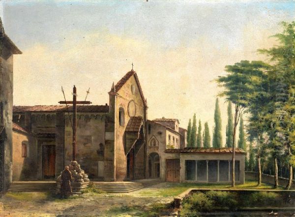 Veduta Della Chiesa Di Sanfrancesco A Fiesole - view 1